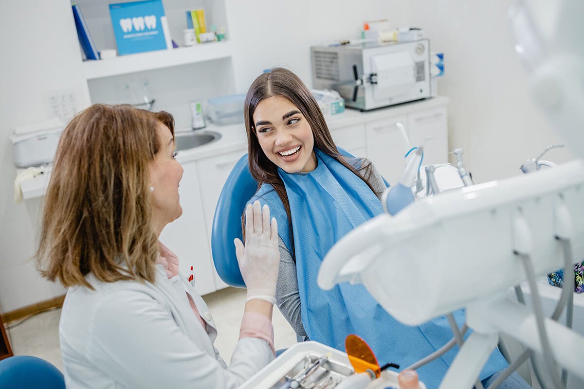 Kleer Dentist and Patient